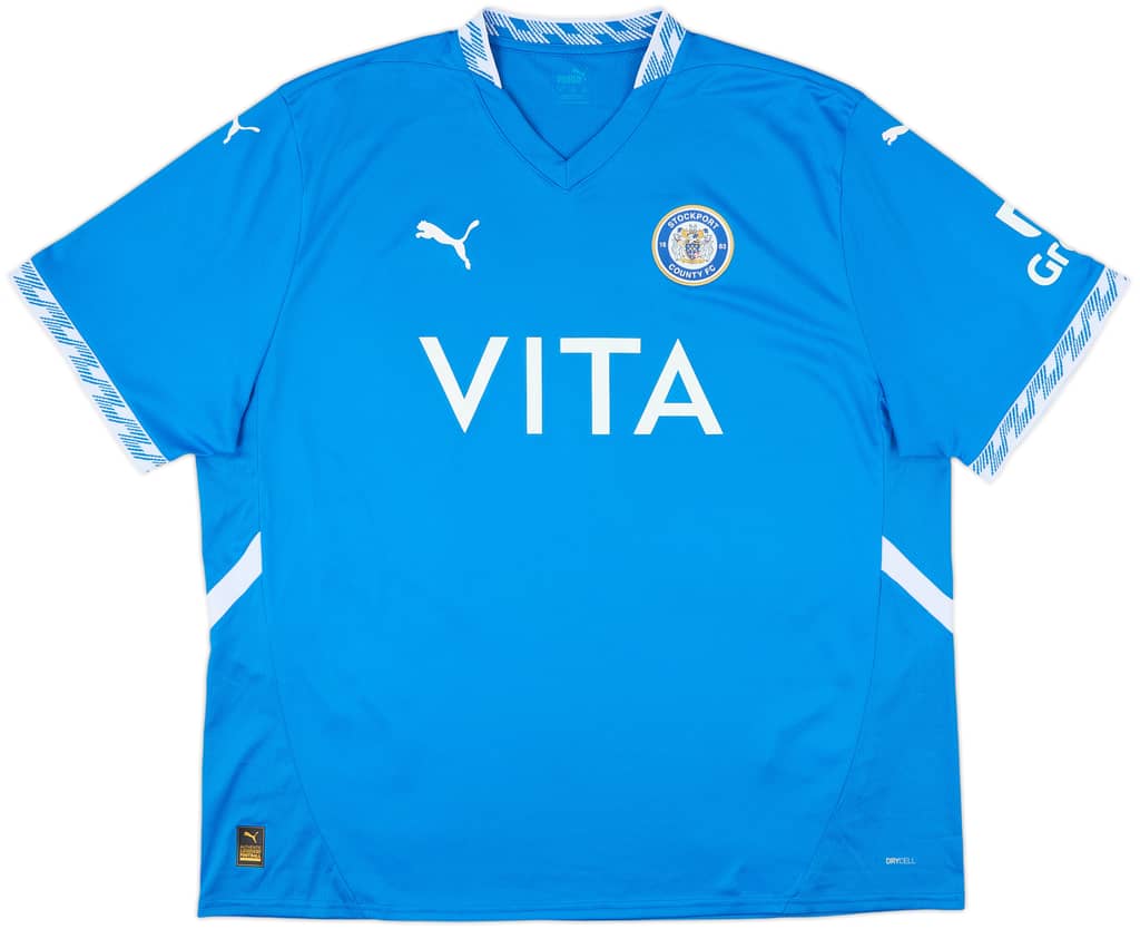2024-25 Stockport County Home Shirt - 10/10 - (4XL)