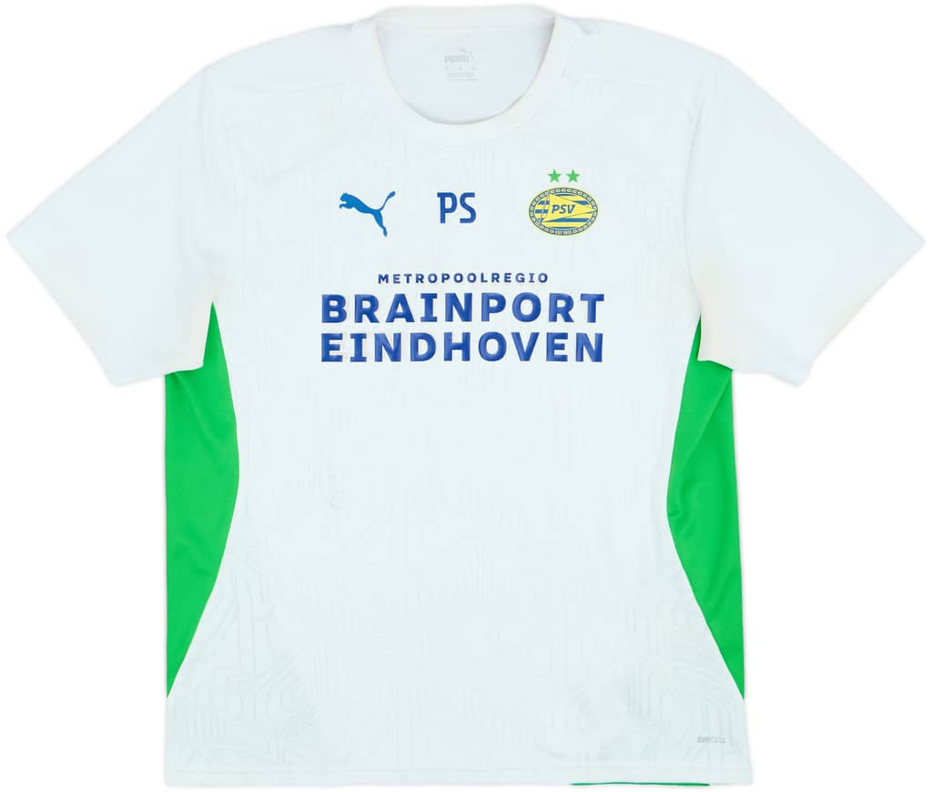 2024-25 PSV Eindhoven Staff Issue Training Shirt PS - 4/10 - (XL)