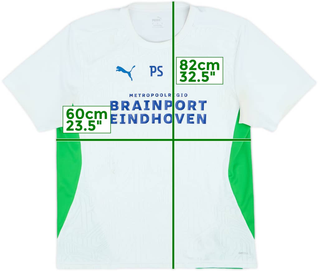 2024-25 PSV Eindhoven Staff Issue Training Shirt PS - 4/10 - (XL)