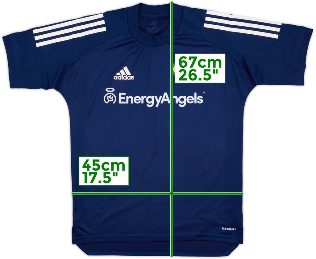 2020-21 Wolves adidas Training Shirt - 8/10 - (XS)