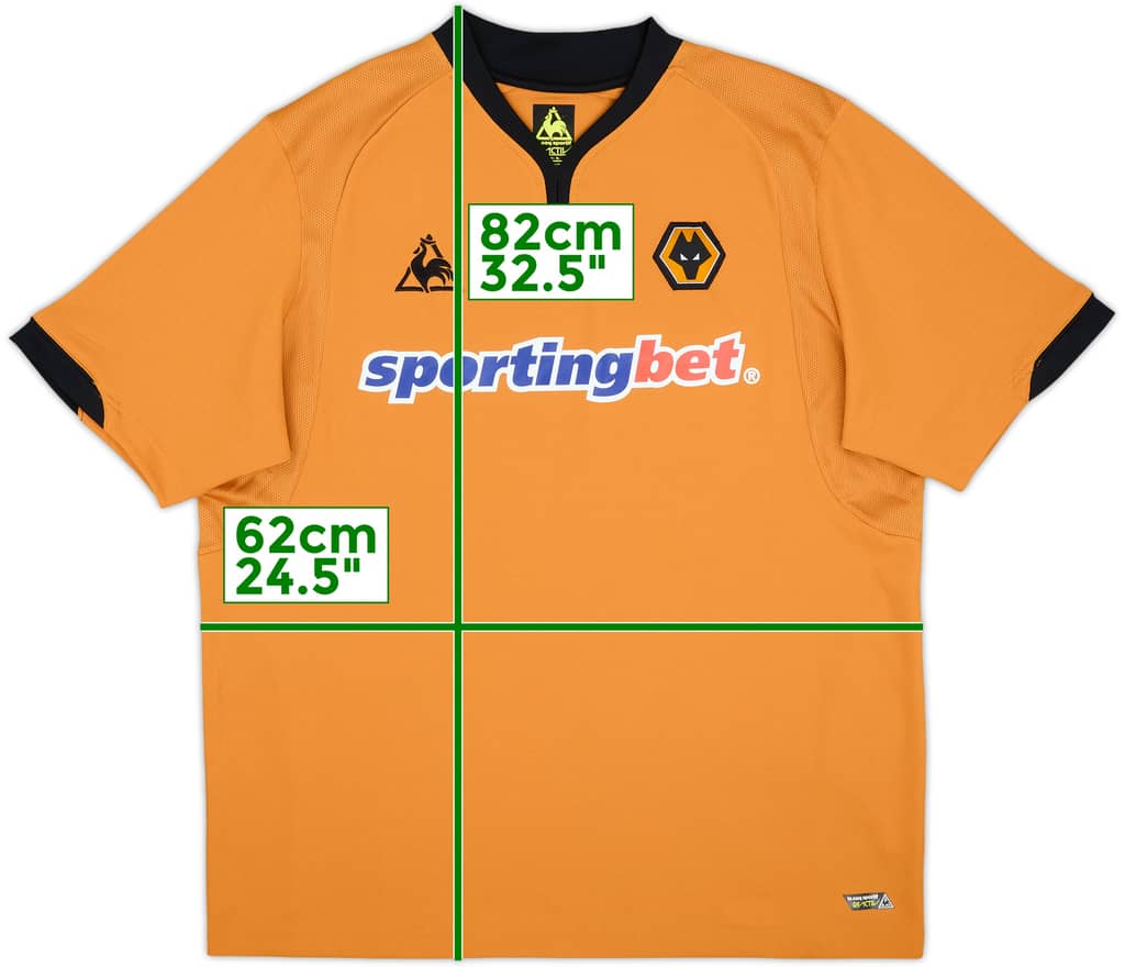 2009-10 Wolves Home Shirt - 10/10 - (XL)