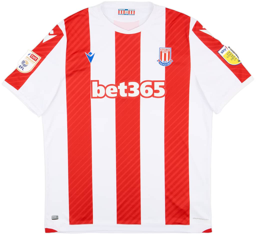 2021-22 Stoke City Home Shirt - 7/10 - (4XL)
