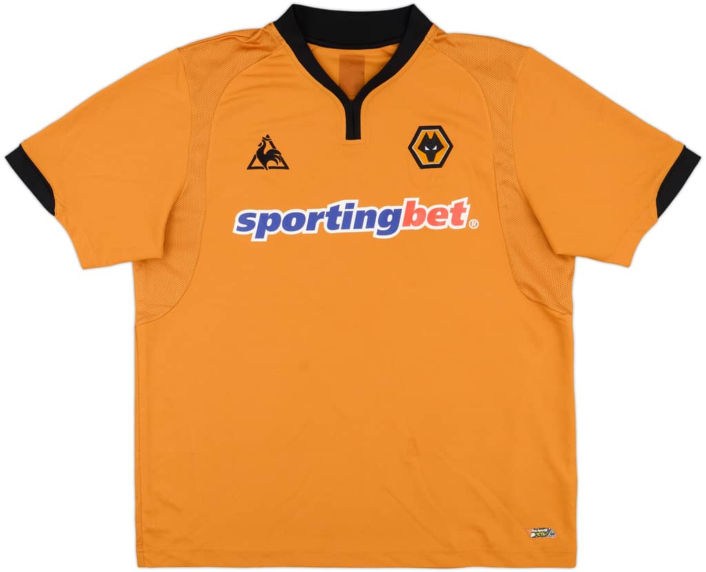 2009-10 Wolves Home Shirt - 7/10 - (XL)