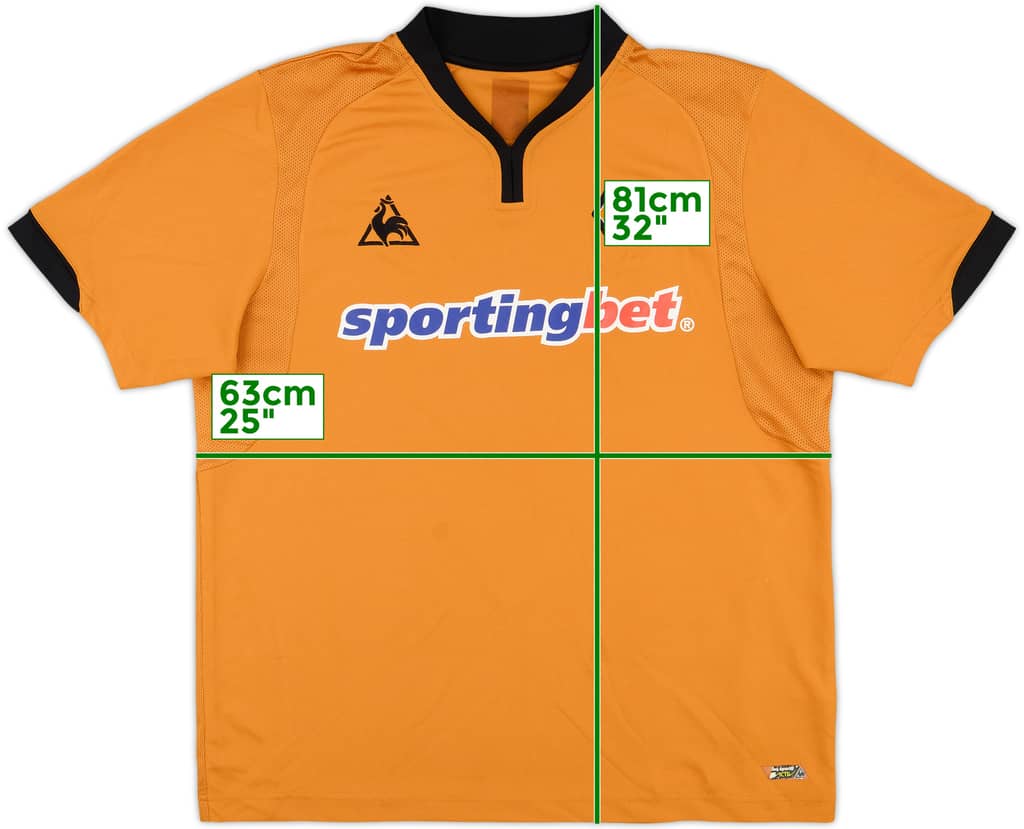 2009-10 Wolves Home Shirt - 7/10 - (XL)