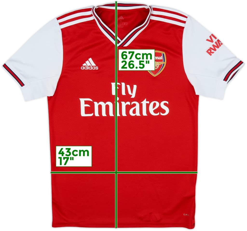 2019-20 Arsenal Home Shirt - 6/10 - (S)