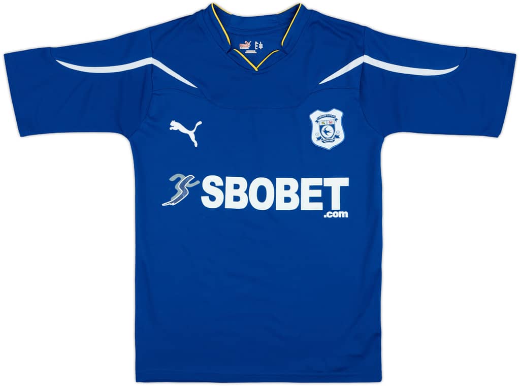 2010-11 Cardiff Home Shirt - 7/10 - (S)