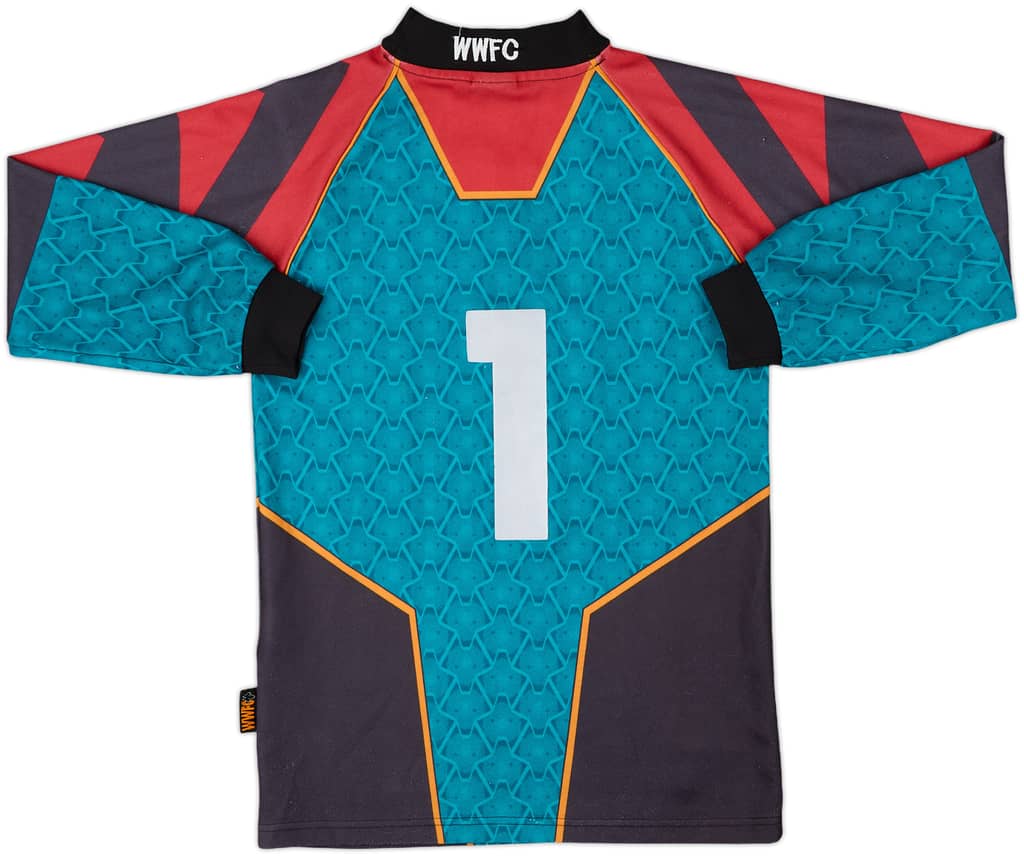 1996-98 Wolves GK Shirt #1 - 8/10 - (S)