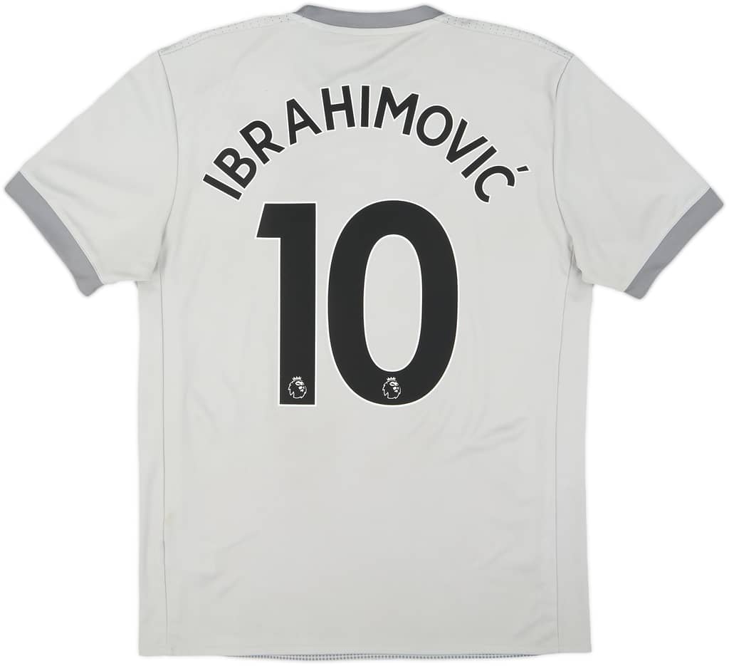 2017-18 Manchester United Tercera Camiseta Ibrahimovic #10 - 8/10 - (S)