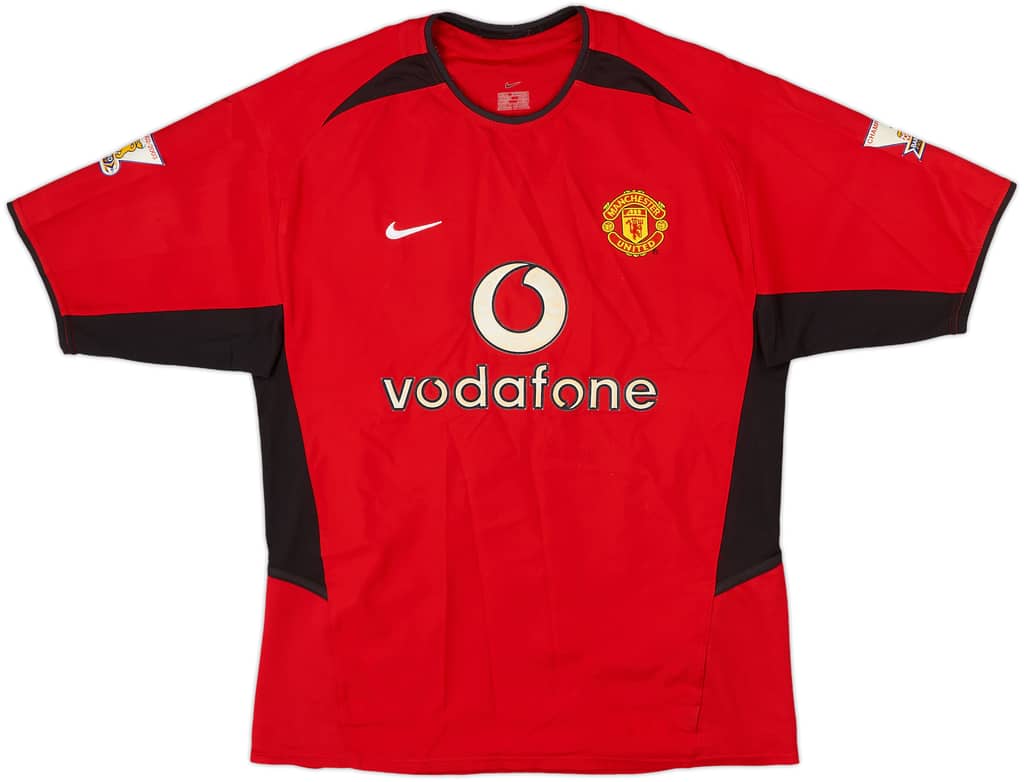 2002-04 Manchester United Home Shirt v.Nistelrooy #10 - 5/10 - (S)