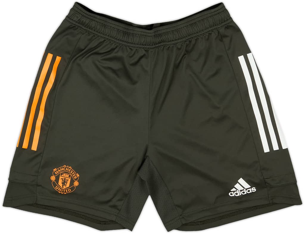 2020-21 Manchester United adidas Training Shorts - 10/10 - (XL.Boys)