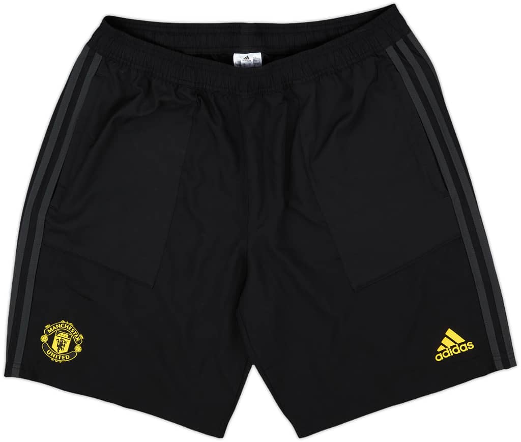 2019-20 Manchester United adidas Training Shorts - 10/10 - (L)