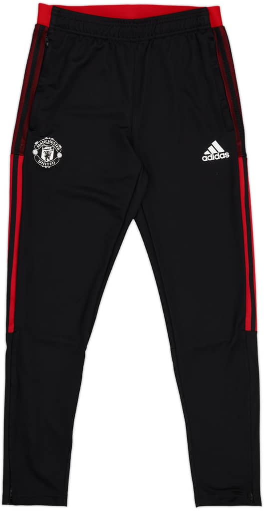 2021-22 Manchester United adidas Track Pants/Bottoms - 10/10 - (M)