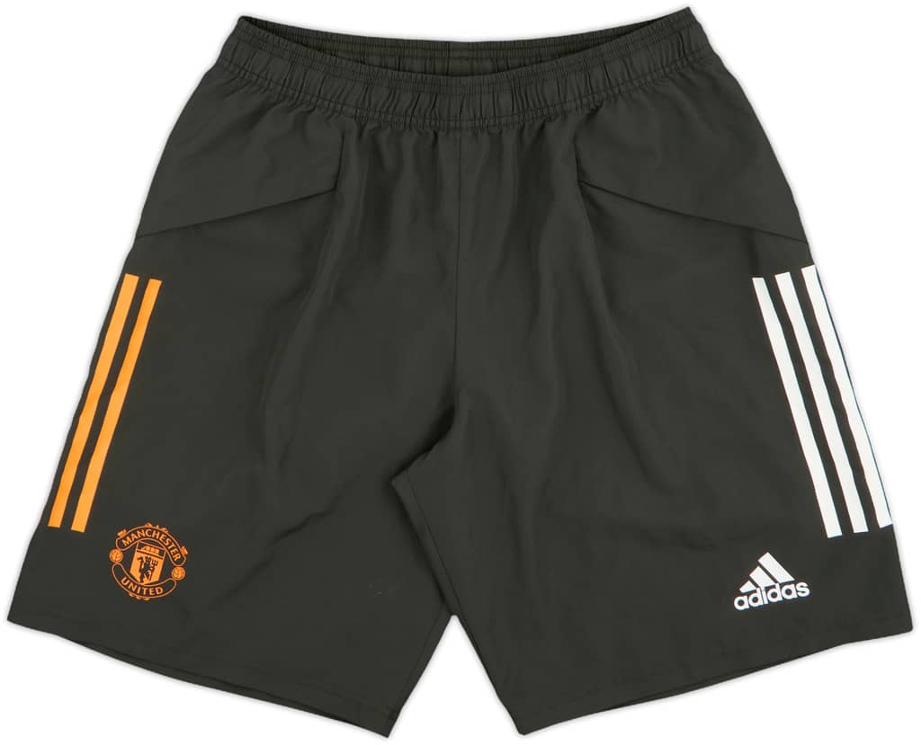 2020-21 Manchester United adidas Training Shorts - 9/10 - (M)