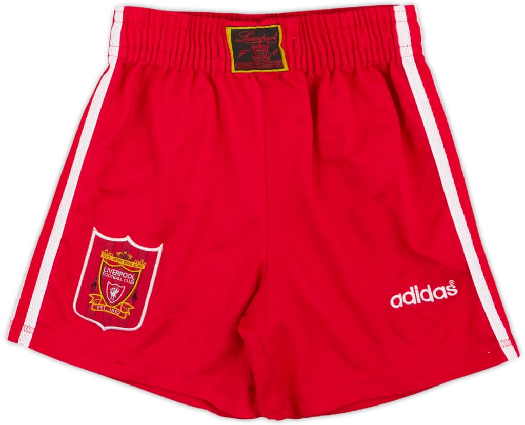 1995-96 Liverpool Home Shorts - 6/10 - (Y)