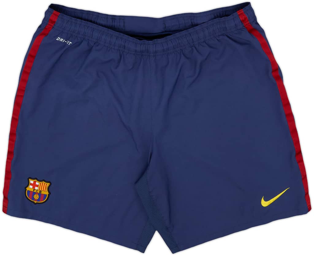 2013-14 Barcelona Home Shorts - 8/10 - (XXL)