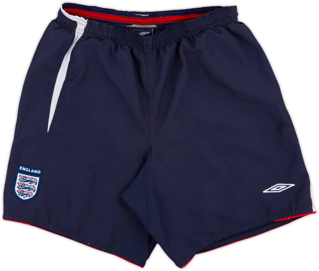 2005-07 England Home Shorts - 6/10 - (M)