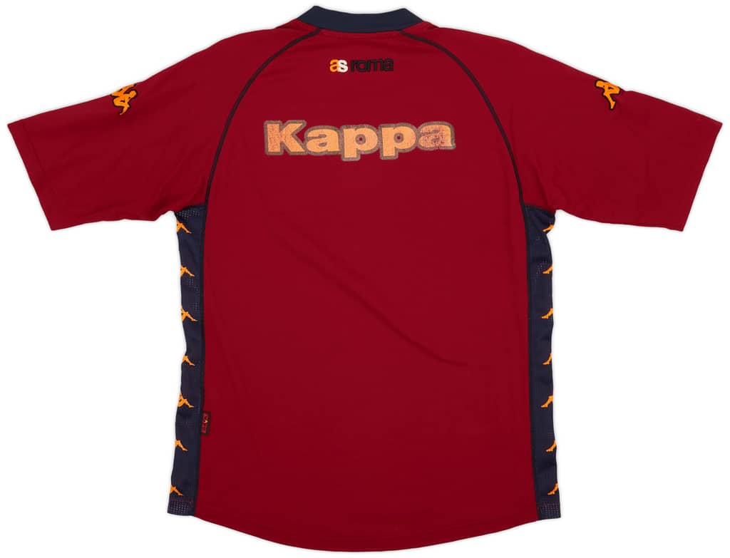 2001-02 Roma Kappa Training Shirt - 6/10 - (M)