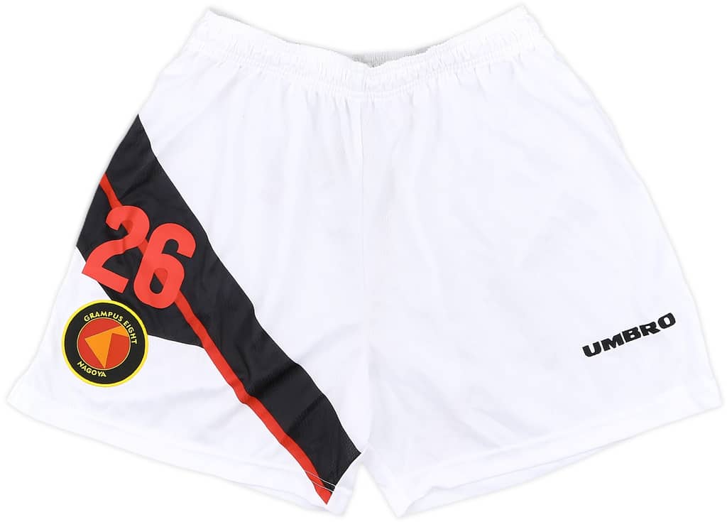 1997 Nagoya Grampus EIght Player Issue Away Shorts #26 - 9/10 - (S)