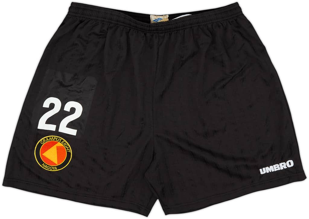 1997 Nagoya Grampus Eight Player Issue Training Shorts #22 - 7/10 - (XL)