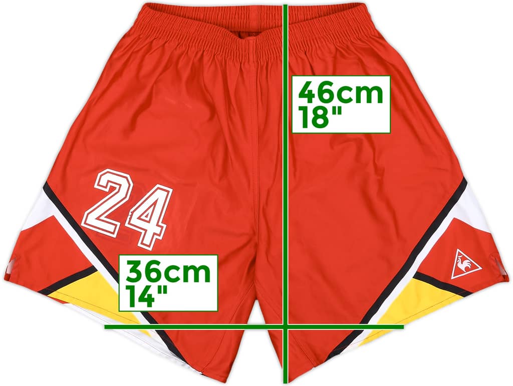 1992 Nagoya Grampus EIght Player Issue Away Shorts #24 - 6/10 - (XXL)