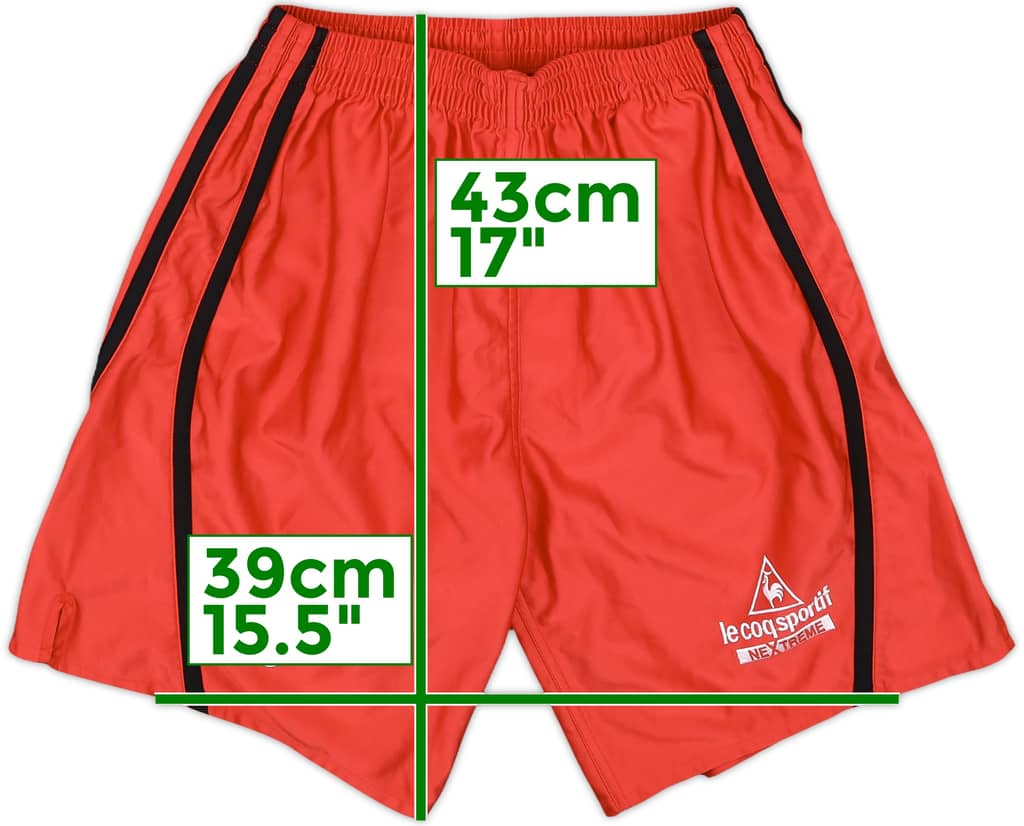 1998 Nagoya Grampus Eight Le Coq Sportif Player Issue Training Shorts #33 - 10/10 - (XL)