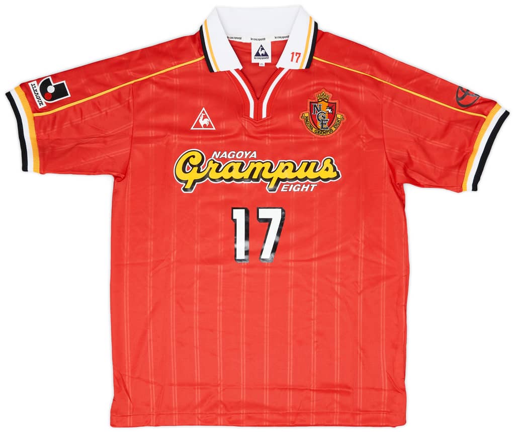 2000 Nagoya Grampus Eight Match Issue Home Shirt #17 (Miyahara)