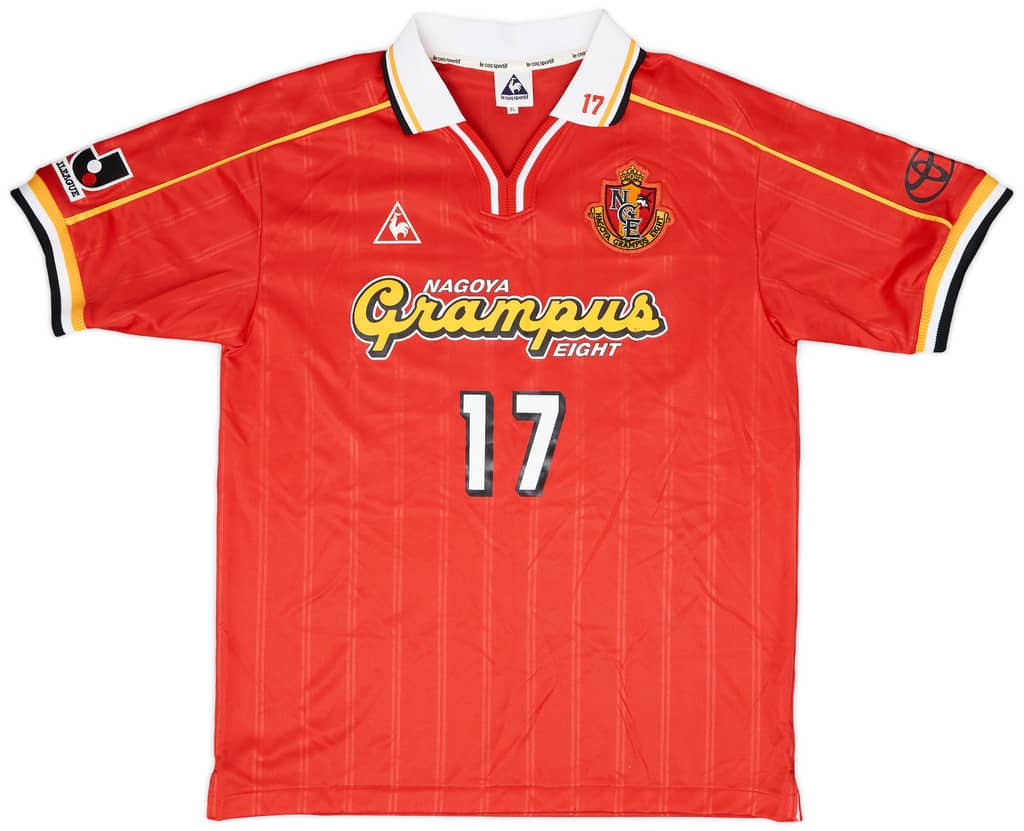 2000 Nagoya Grampus Eight Match Issue Home Shirt #17 (Miyahara)