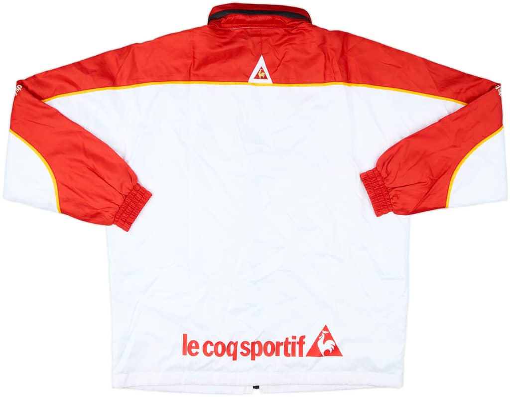 1999 Nagoya Grampus Eight Le Coq Sportif Player Issue Hooded Track Jacket #18 - 6/10 - (L)