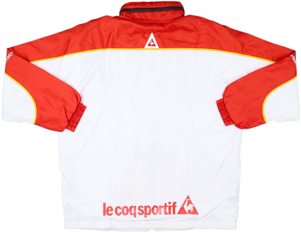 1999 Nagoya Grampus Eight Le Coq Sportif Player Issue Hooded Track Jacket #11 - 7/10 - (XL)