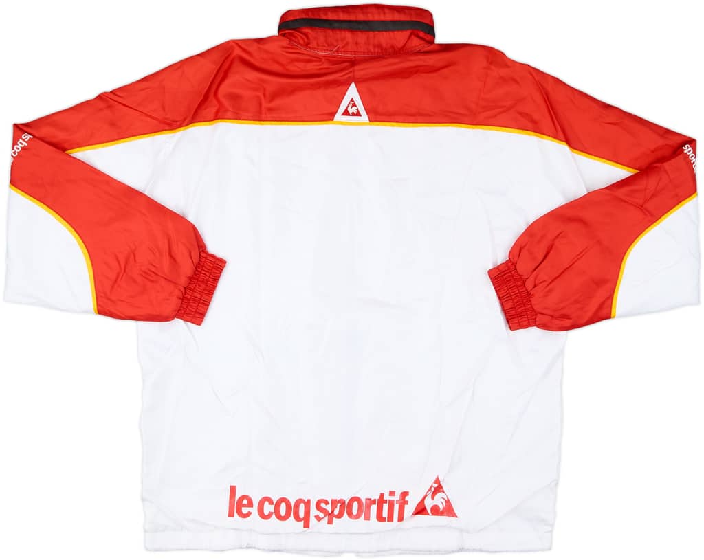 1999 Nagoya Grampus Eight Le Coq Sportif Player Issue Hooded Track Jacket #6 - 8/10 - (XL)