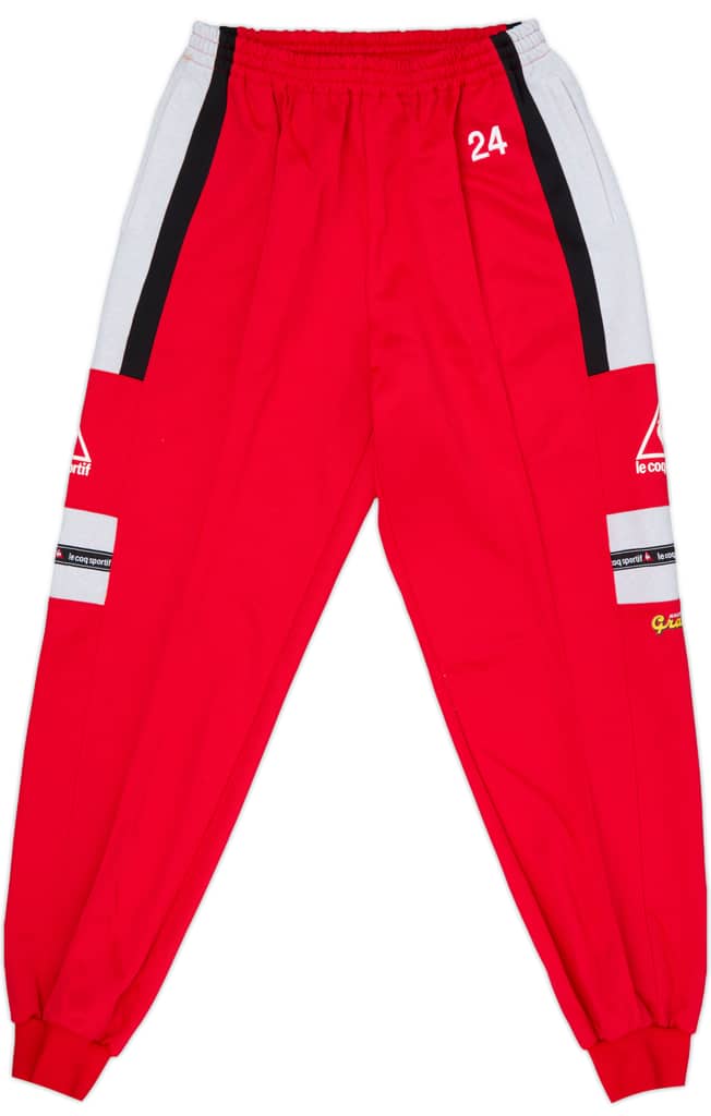 1998 Nagoya Grampus Eight Le Coq Sportif Player Issue Track Pants/Bottoms #24 - 10/10 - (L)