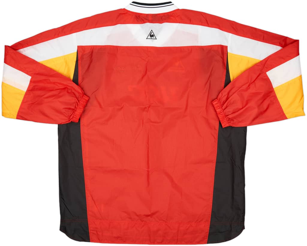 1992 Nagoya Grampus Eight Player Issue Le Coq Sportif Shell Top #14 - 10/10 - (3XL)