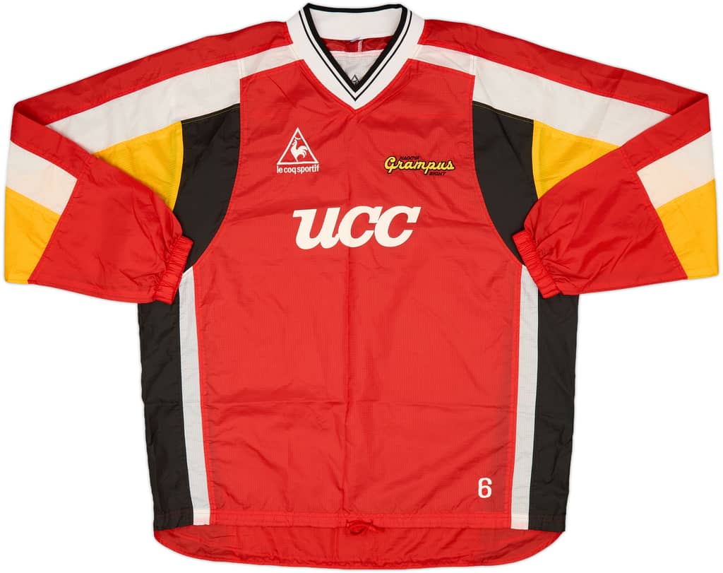 1998 Nagoya Grampus Eight Le Coq Sportif Player Issue Shell Jacket #6 - 8/10 - (XL)