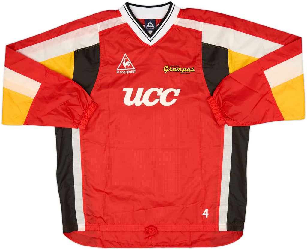 1998 Nagoya Grampus Eight Le Coq Sportif Player Issue Shell Jacket #4 - 10/10 - (L)