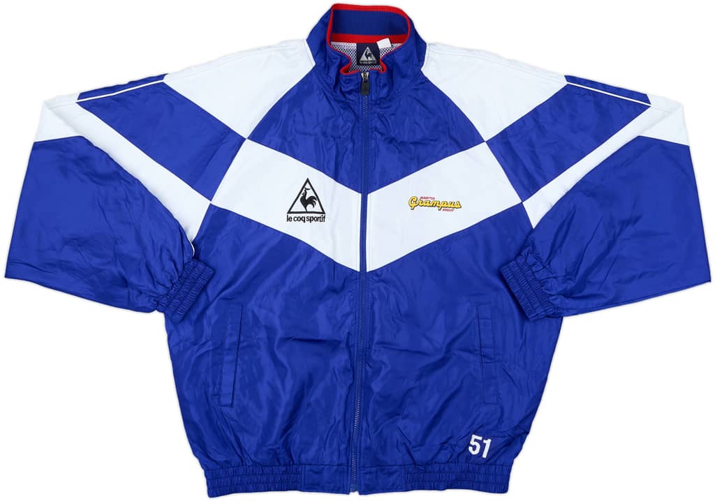1998 Nagoya Grampus Eight Le Coq Sportif Player Issue Track Jacket #51 - 10/10 - (L)