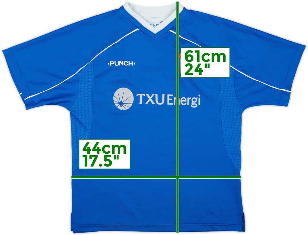 2001-02 Ipswich Home Shirt - 7/10 - (M.Boys)