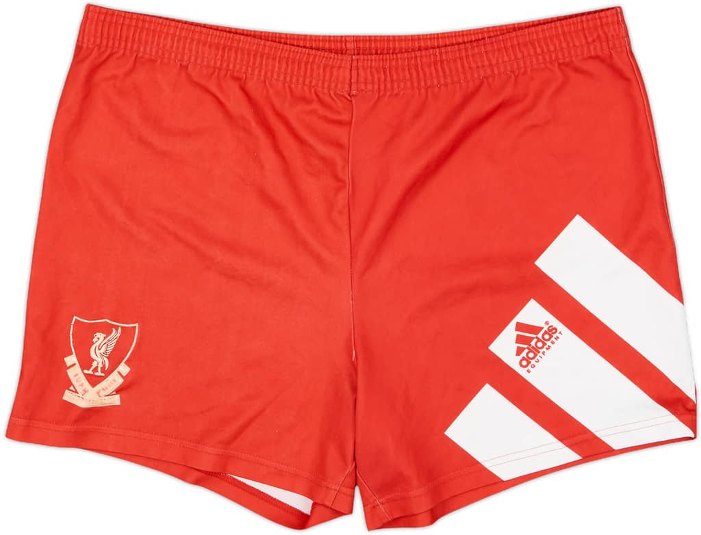 1991-92 Liverpool Home Shorts - 5/10 - (M)