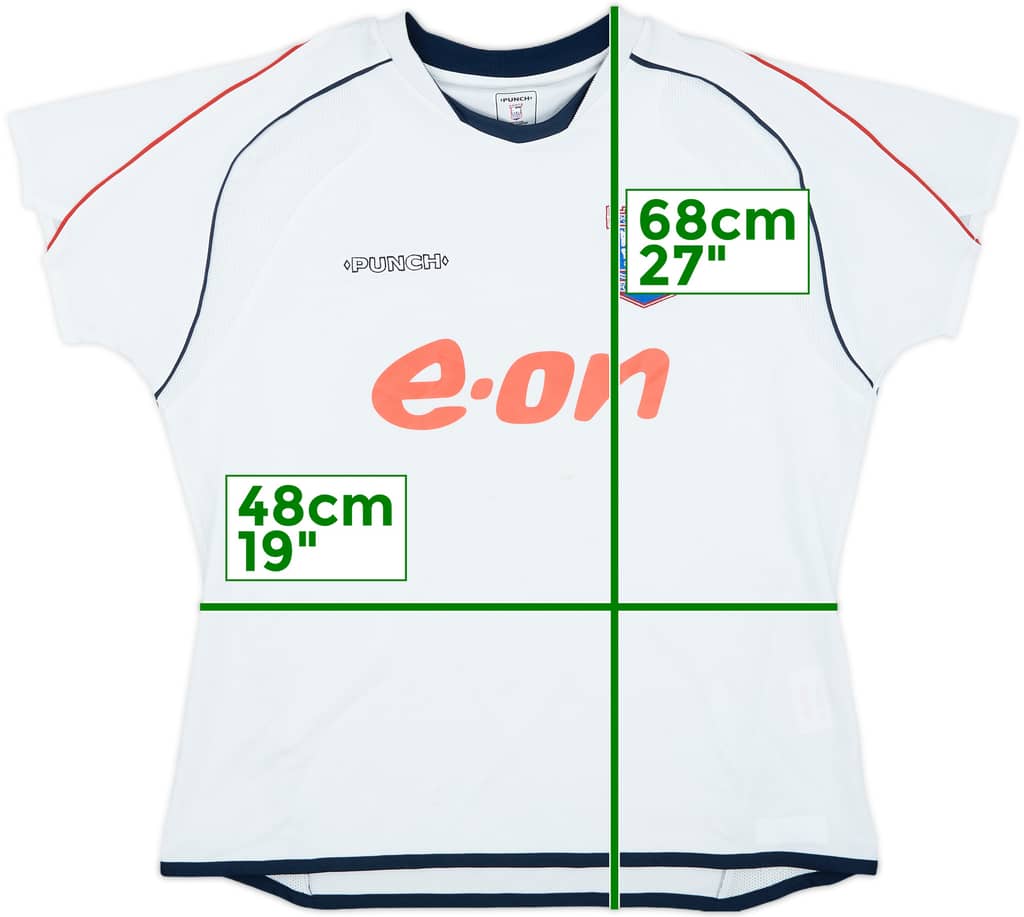 2006-08 Ipswich Away Shirt - 7/10 - (Women's L)