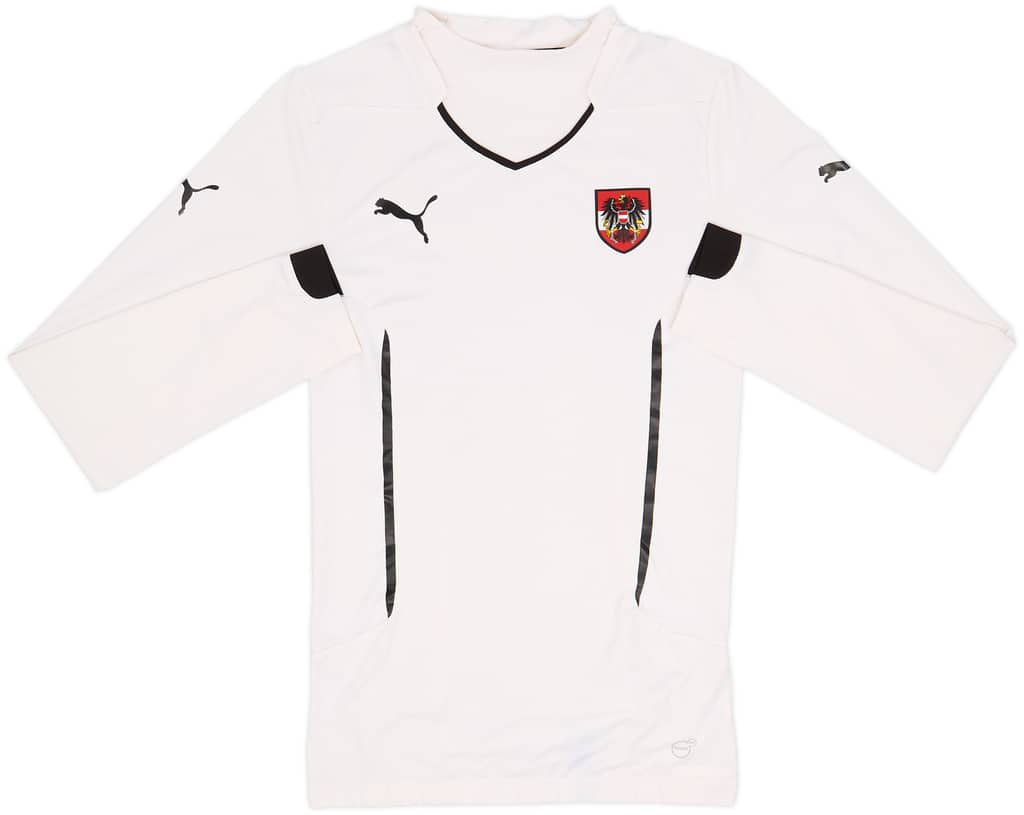 2014-15 Austria Player Issue Away L/S Shirt - 8/10 - (L)