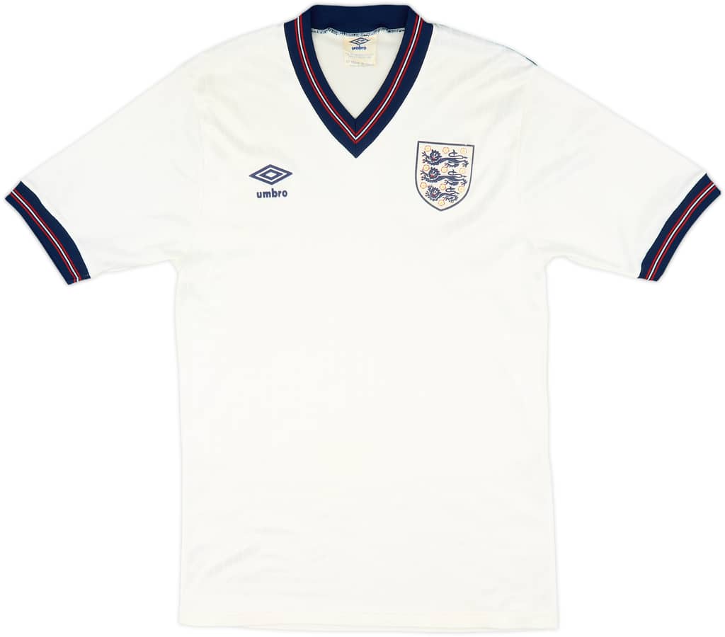 1984-87 England Home Shirt - 8/10 - (M)