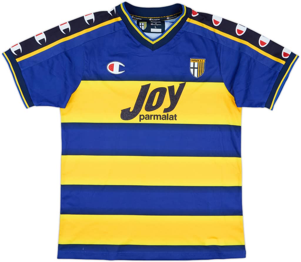 2001-02 Parma Match Issue Home Shirt #4