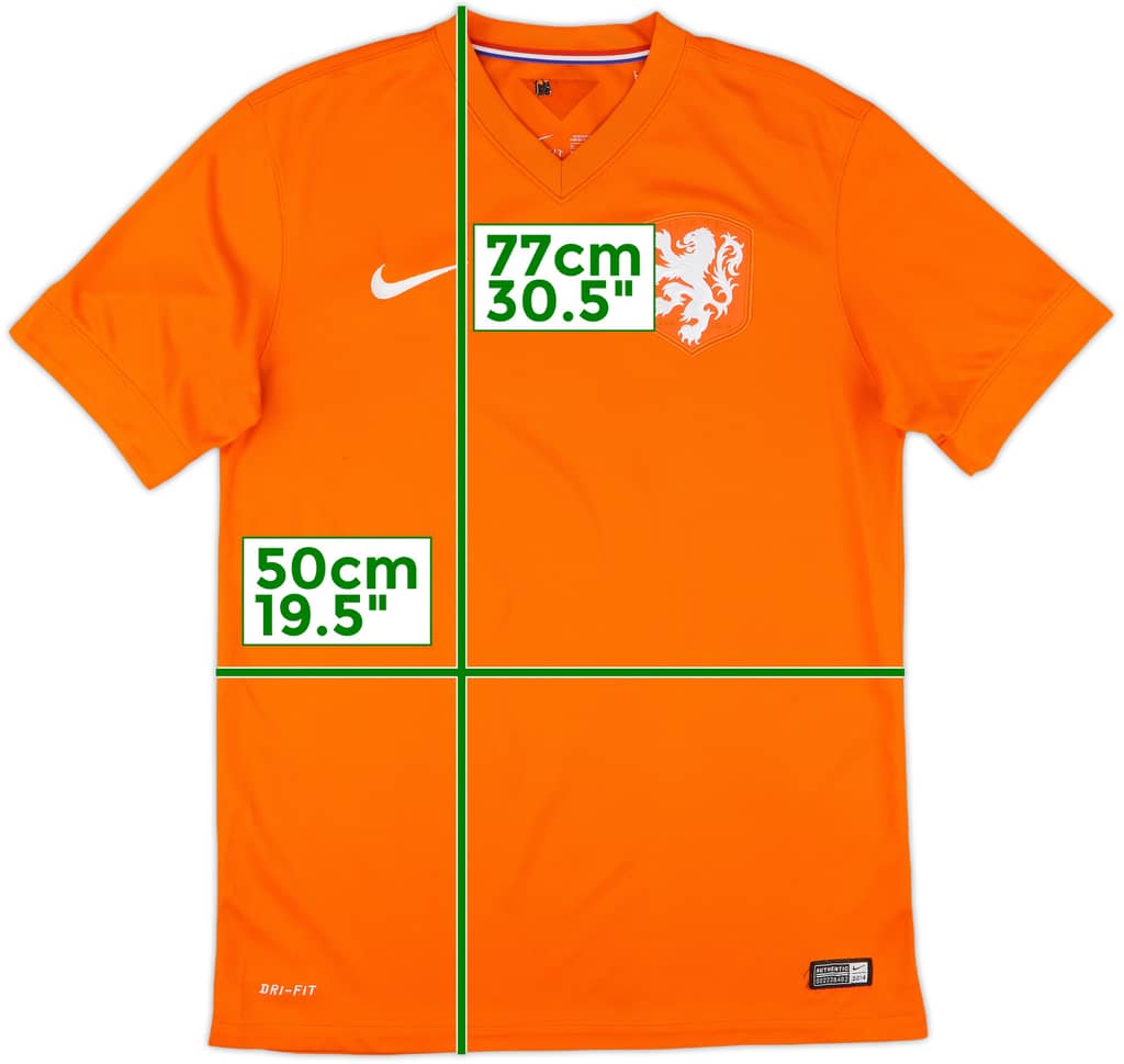 2014-15 Netherlands Home Shirt - 8/10 - (M)