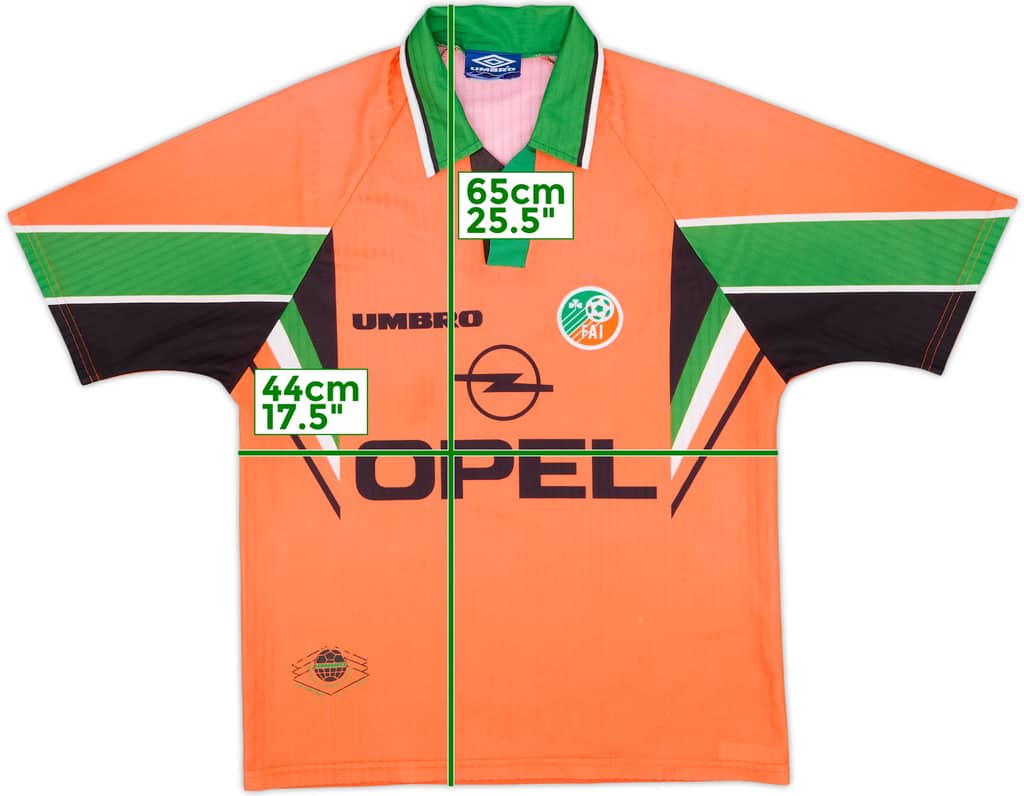 1997-98 Ireland Away Shirt - 6/10 - (M)