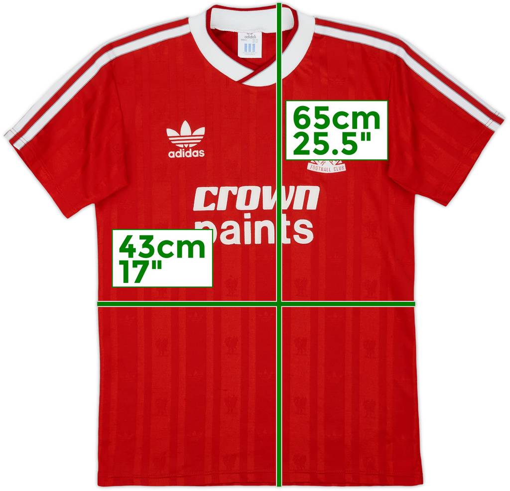 1987-88 Liverpool Home Shirt - 9/10 - (S)