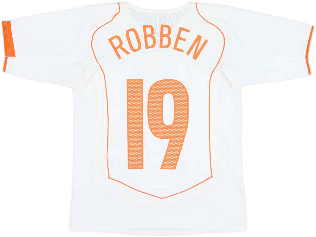 2004-06 Netherlands Away Shirt Robben #19 - 8/10 - (XL.Boys)