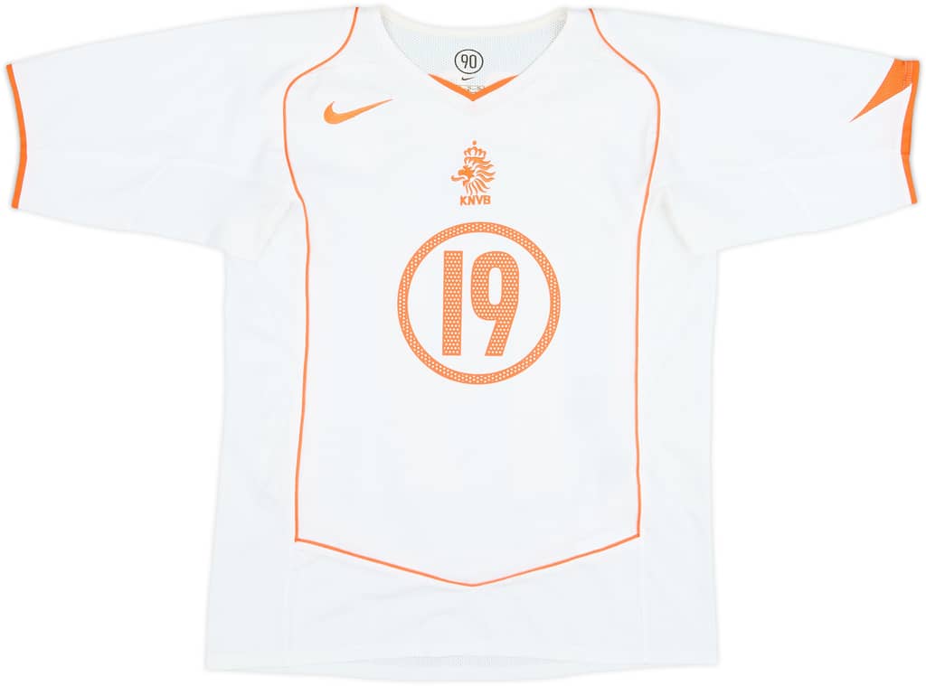 2004-06 Netherlands Away Shirt Robben #19 - 8/10 - (XL.Boys)