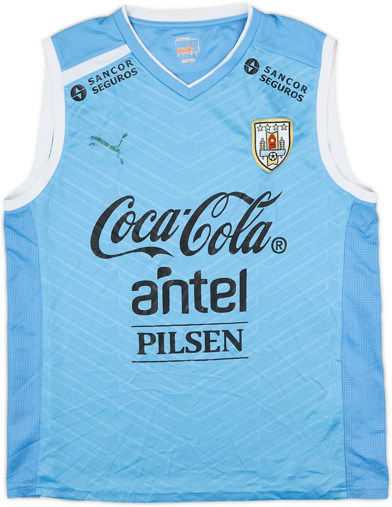 2010-12 Uruguay Player Issue Puma Training Vest - 5/10 - (L)