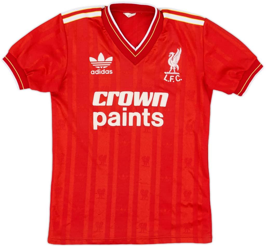 1985-87 Liverpool Home Shirt - 7/10 - (L.Boys)