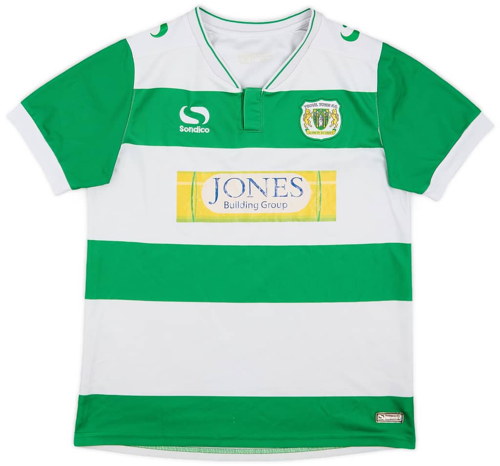 2015-16 Yeovil Home Shirt - 6/10 - (XL.Boys)