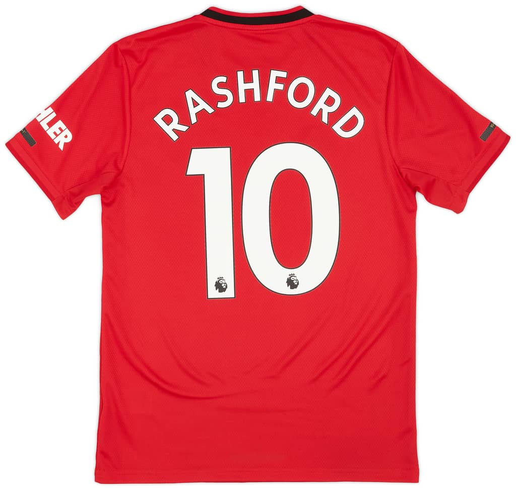 2019-20 Manchester United Home Shirt Rashford #10 - 8/10 - (S)